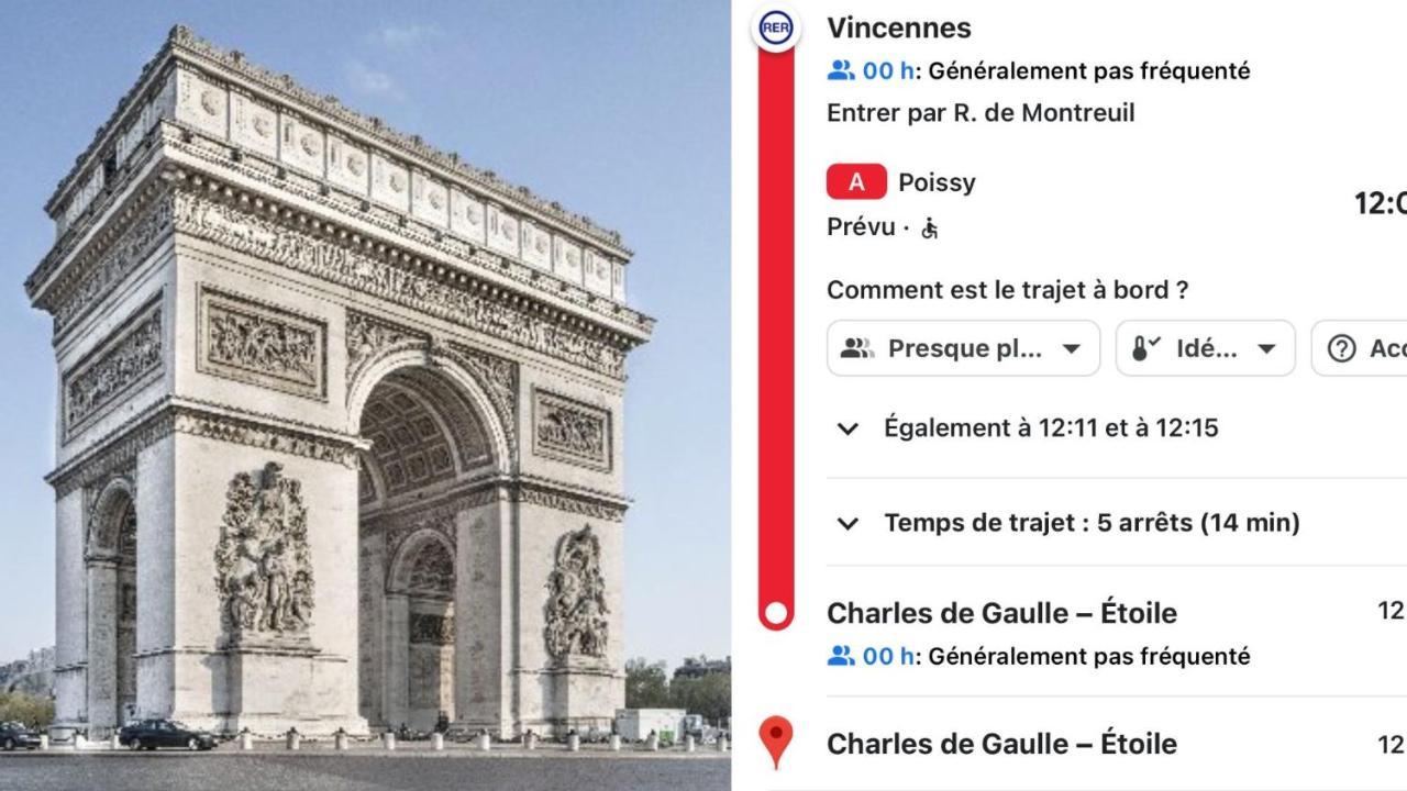 شقة Loft Lumineux Hyper Centre Vincennes Rer A 5 Min - Parking Gratuit المظهر الخارجي الصورة